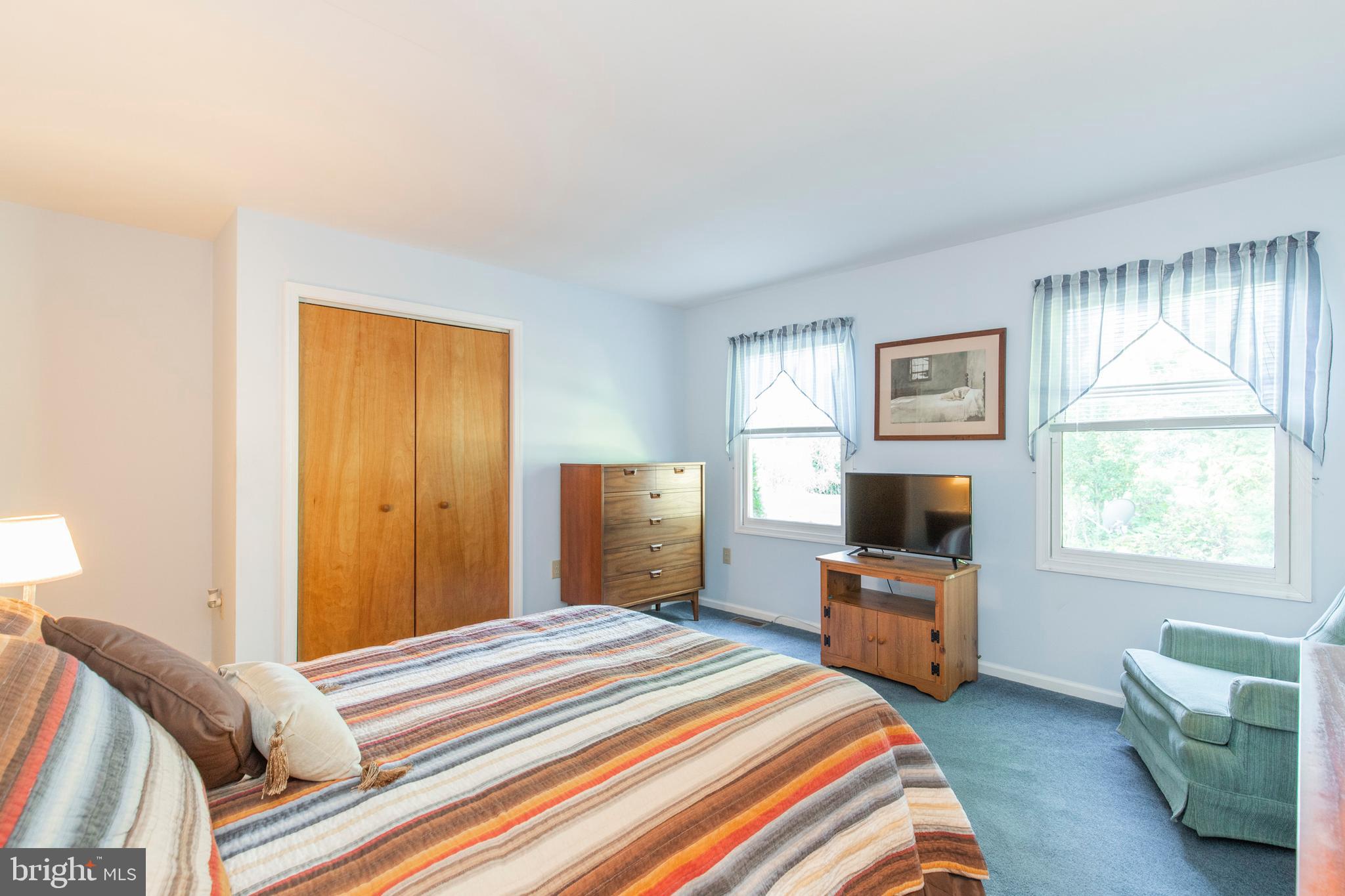 5 Edison Avenue Clementon, NJ 08021 - Photo 11 of 28 a bedroom with a bed and a flat screen tv