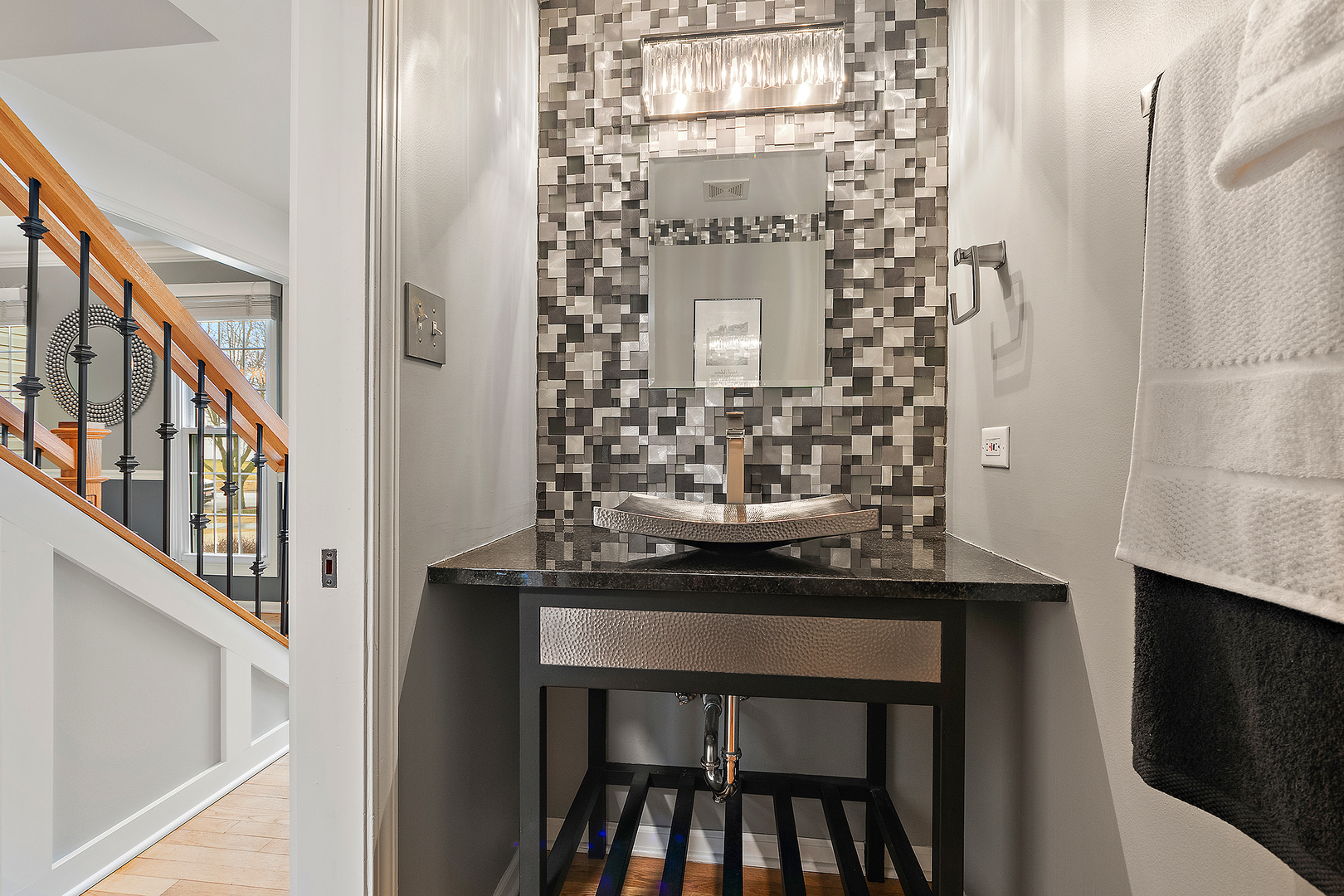 806 Wescott Road Bolingbrook, IL 60440 - Photo 11 of 28 a view of hall way with furniture