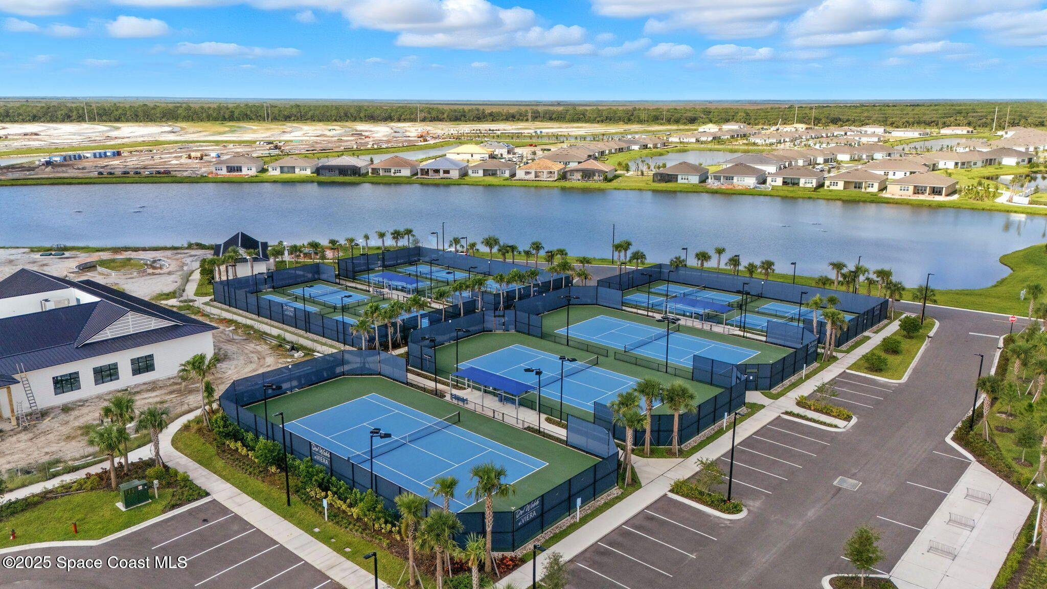 3013 Tidepool Place Melbourne, FL 32940 - Photo 46 of 52 Pickleball/Tennis Courts