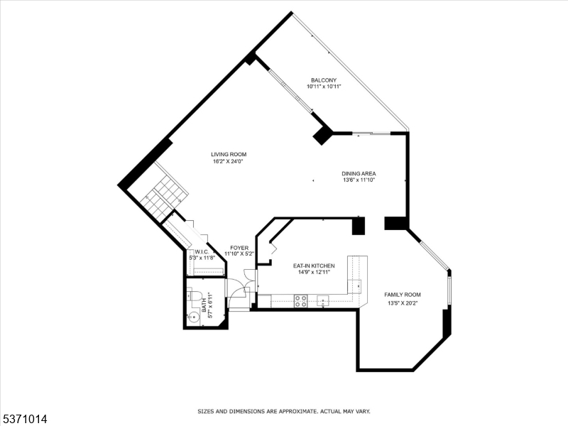 401 Harmon Cove Tower Secaucus, NJ 07094 - Photo 46 of 47 a picture of floor plan