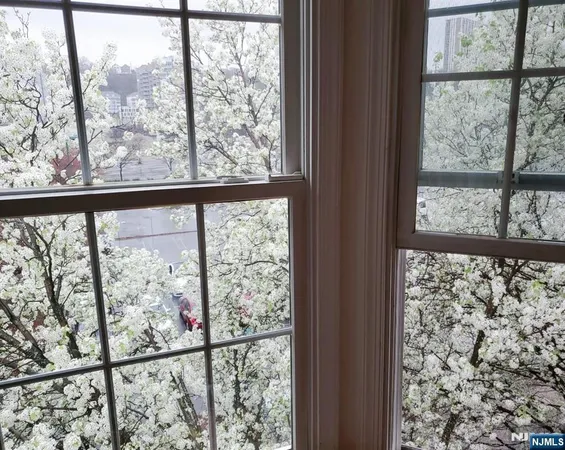 a view of a city from a window