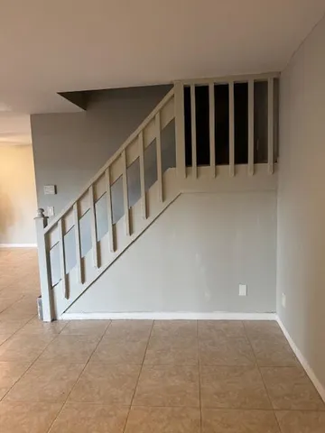 a view of an empty space