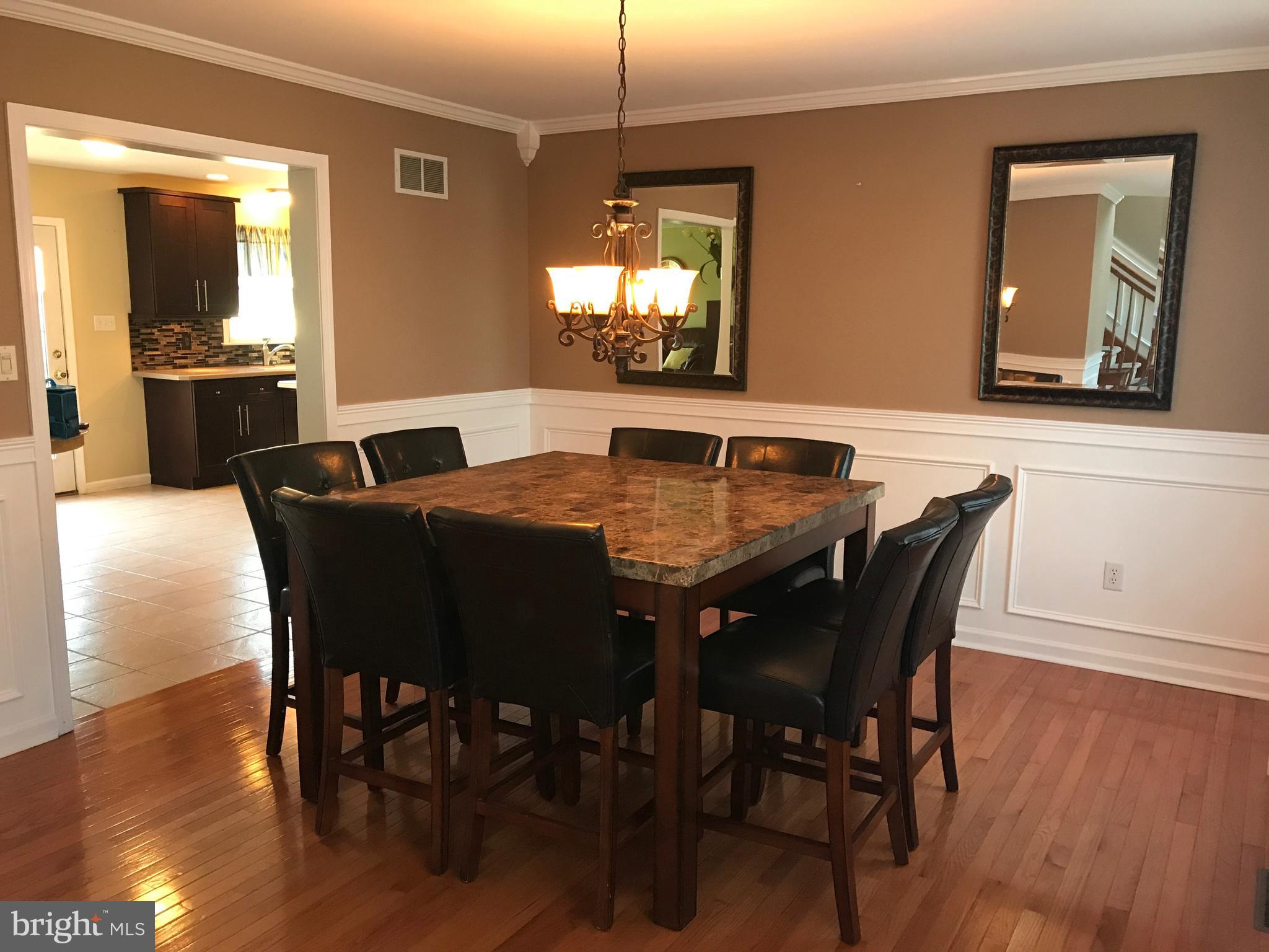 1328 Clyde Road Warminster, PA 18974 - Photo 4 of 22 dining room with wainscoting