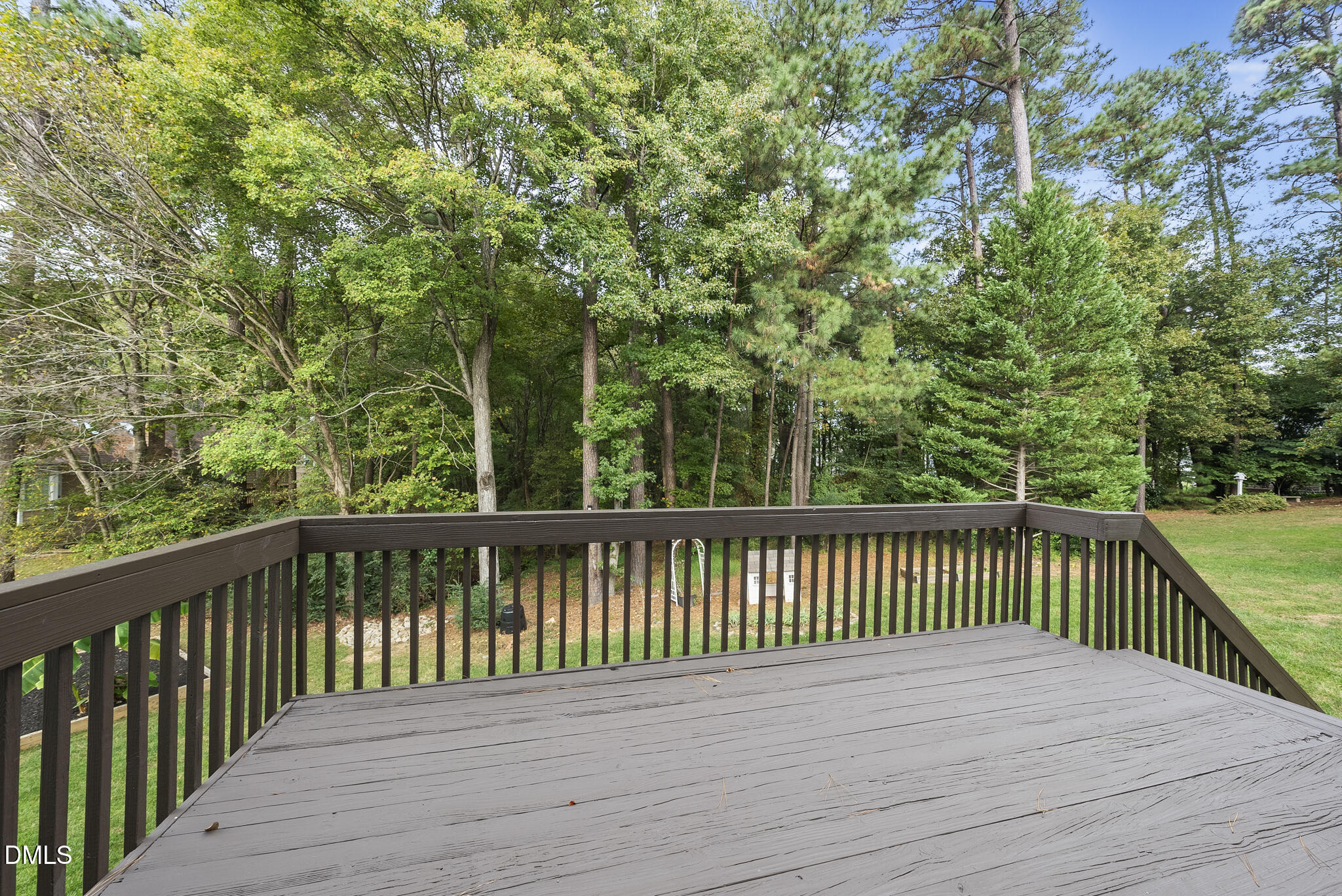 5316 Easthorpe Drive Raleigh, NC 27613 - Photo 35 of 53 a view of deck with wooden floor and fence