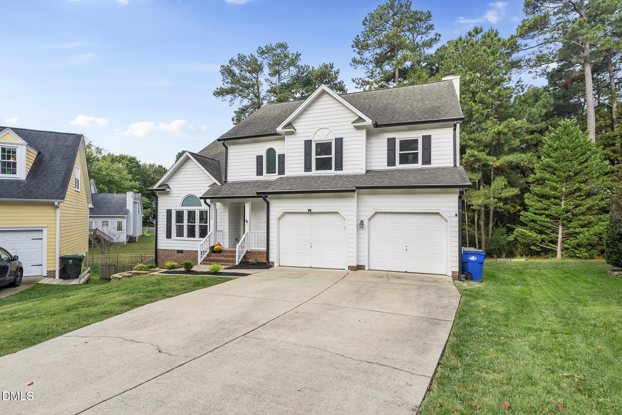 5316 Easthorpe Drive Raleigh, NC 27613 - Photo 44 of 53 a view of house and outdoor space with yard