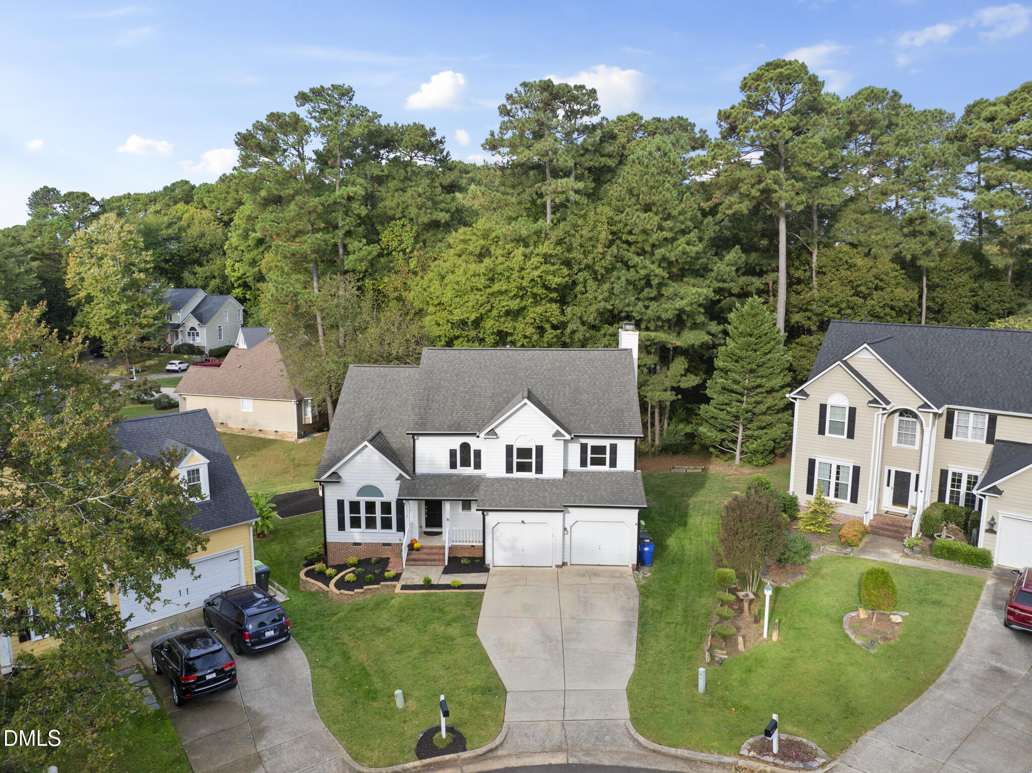 5316 Easthorpe Drive Raleigh, NC 27613 - Photo 45 of 53 an aerial view of a house