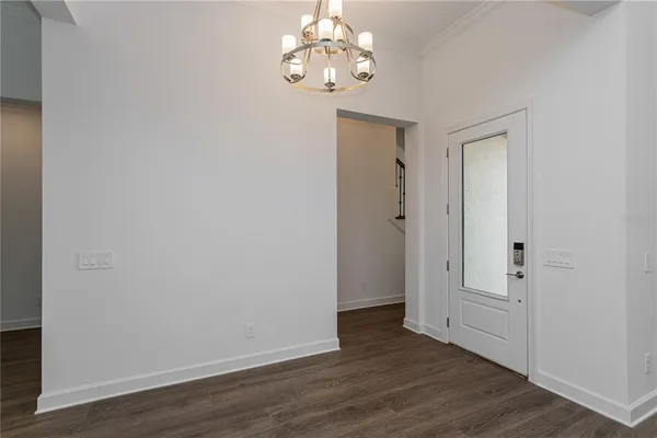wooden floor in an empty room