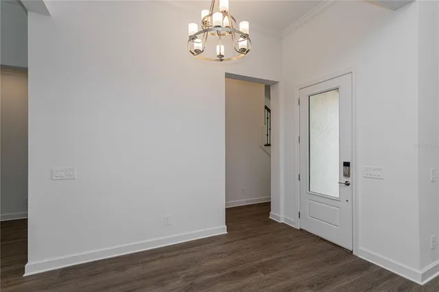 wooden floor in an empty room