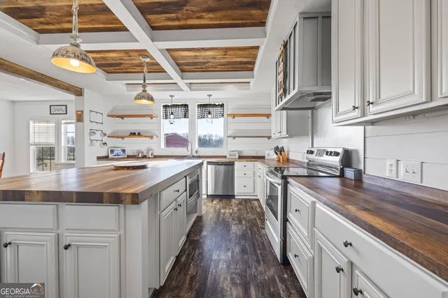 a view of an outdoor space and swimming pool