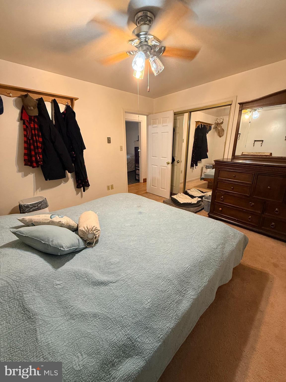 319 Canal Road Falling Waters, WV 25419 - Photo 12 of 29 a bed room with a bed and a lamp