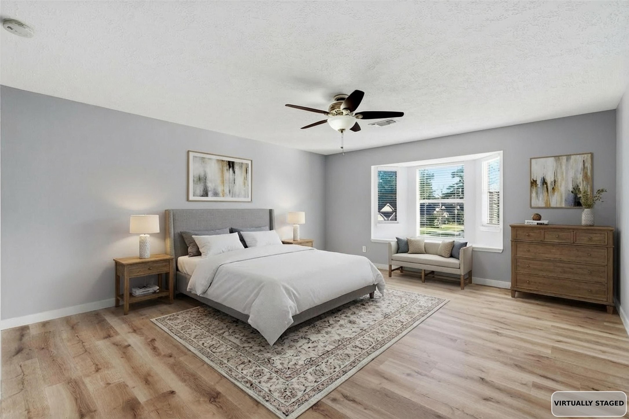 10422 Mist Lane Houston, TX 77070 - Photo 14 of 27 a bedroom with a large bed and a window