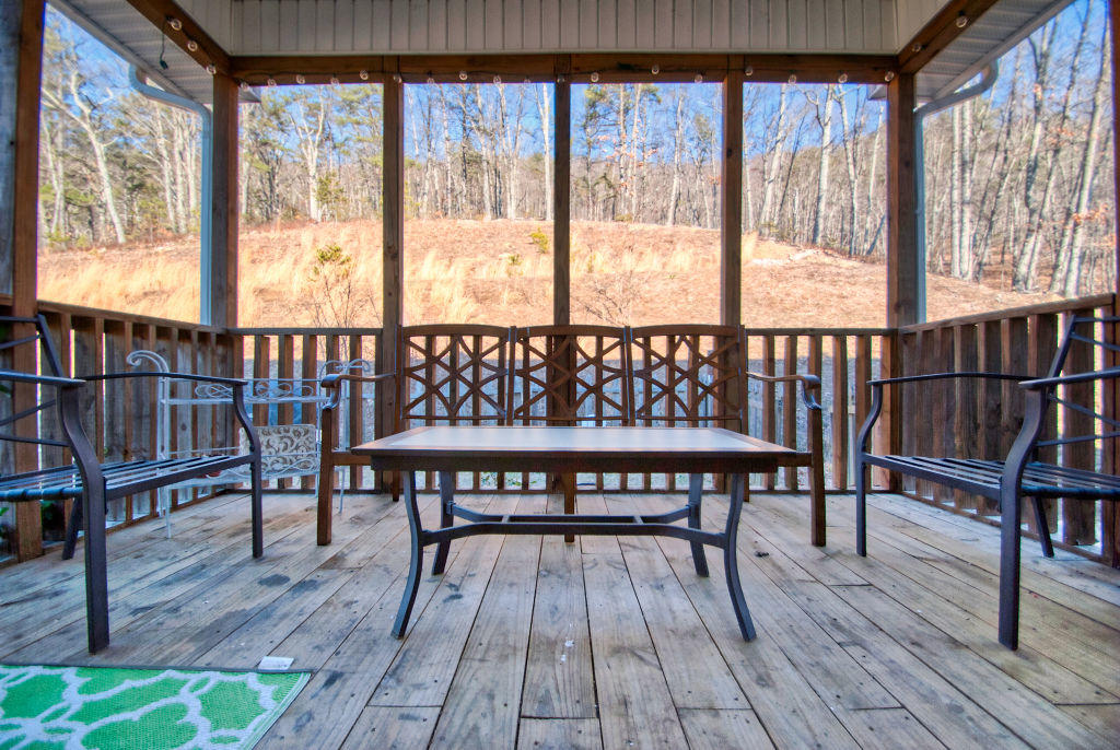 2559 Salt Pond Road Blue Ridge, VA 24064 - Photo 8 of 39 a view of a balcony with wooden floor