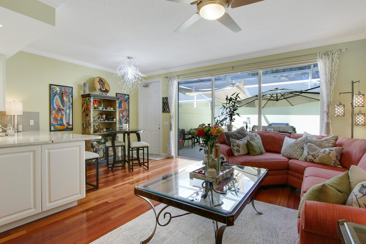 161 Promenade Way Jupiter, FL 33458 - Photo 8 of 34 Family Room to Dining Room