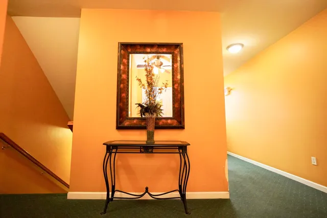 a view of front door