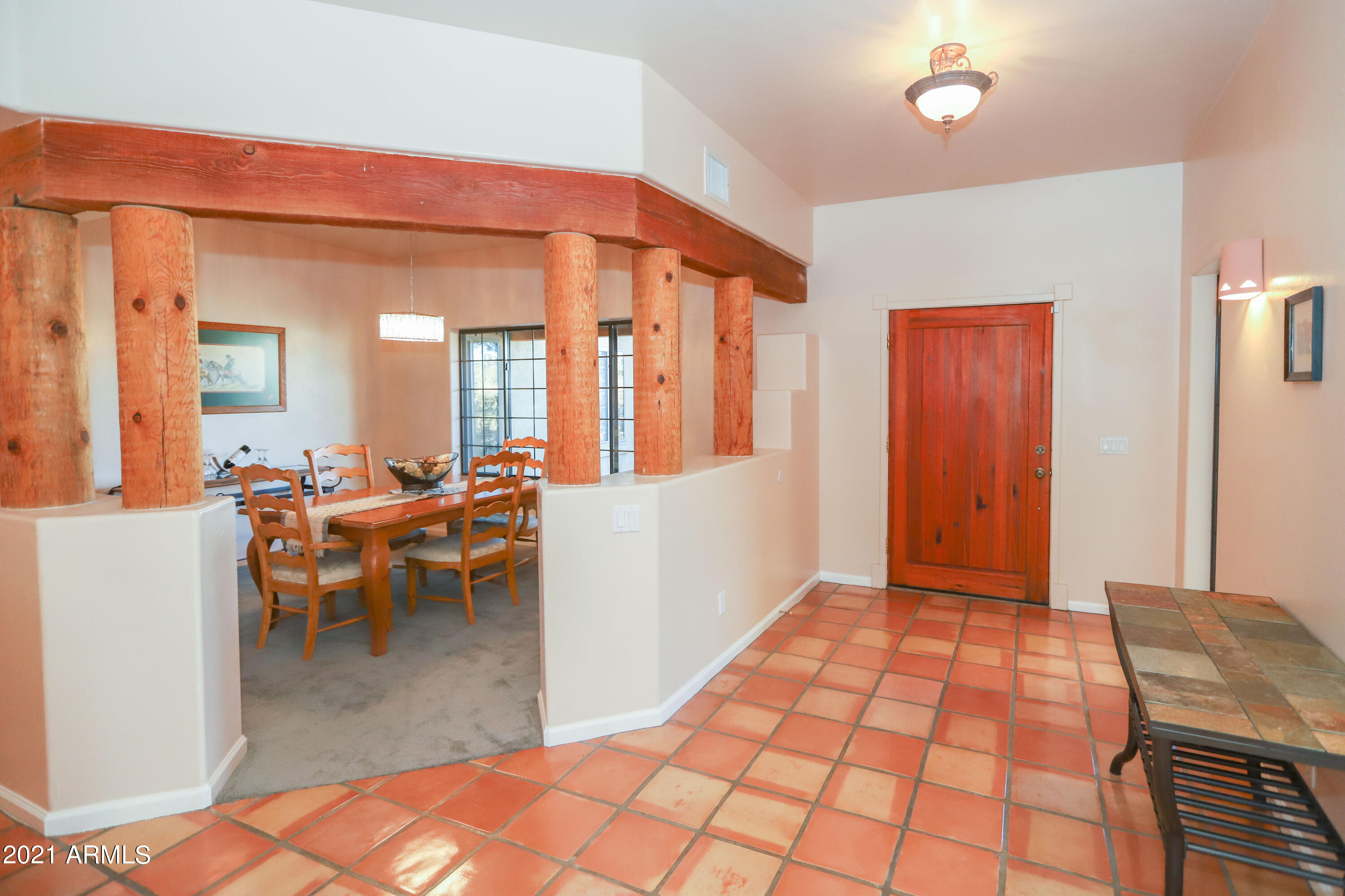 64852 East Edwin Road Tucson, AZ 85739 - Photo 8 of 46 64852 E Edwin Dining from Living Room