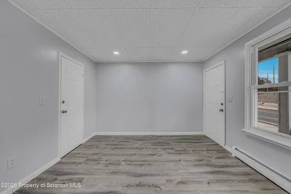 a view of empty room