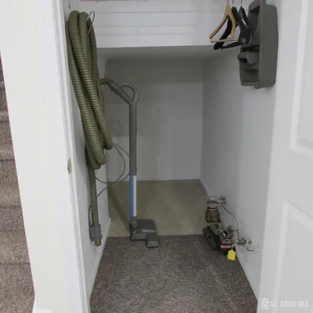 a view of storage and utility room
