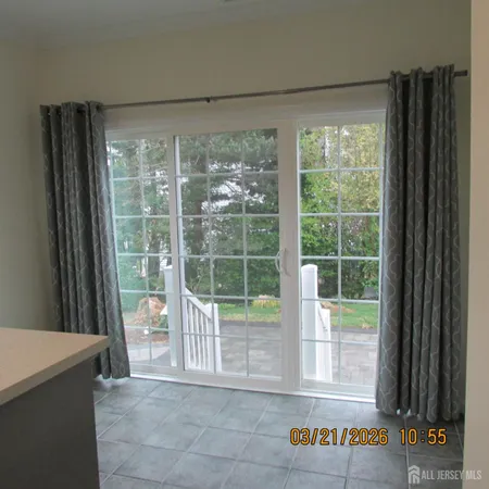 a view of a room with window