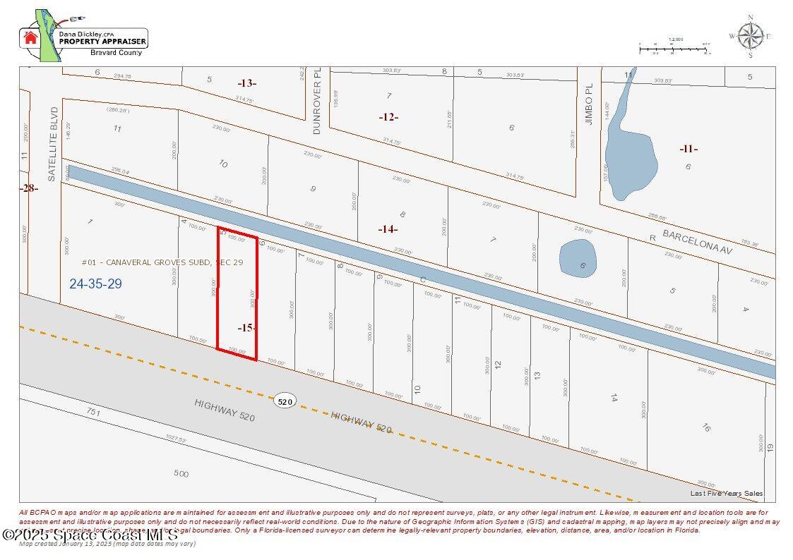 4 total contiguous lots