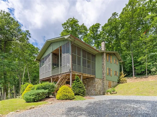 a house with a yard in front of it