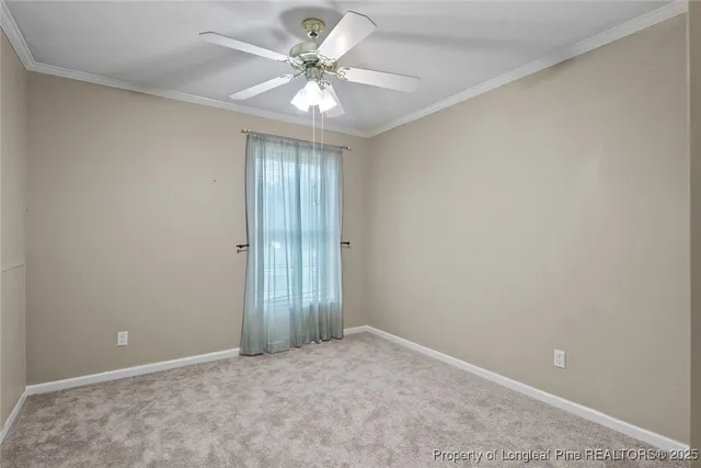 a view of an front door