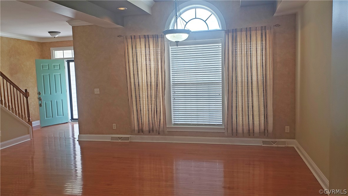 0 Green Bay Road Rice, VA 23966 - Photo 2 of 32 an empty room with wooden floor and windows