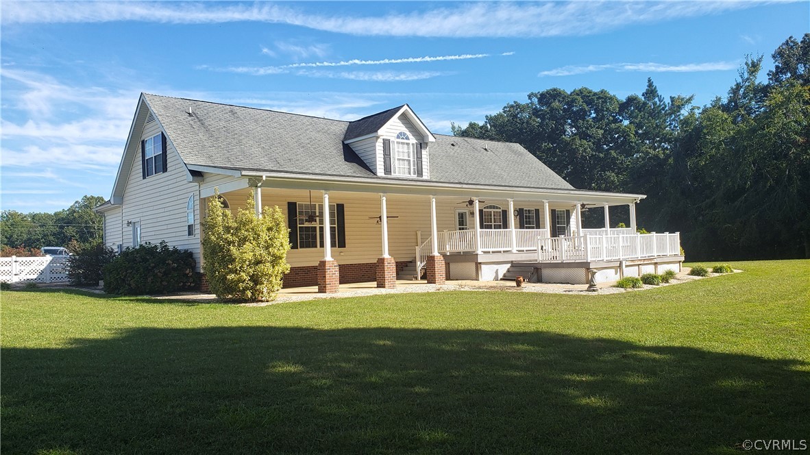 0 Green Bay Road Rice, VA 23966 - Photo 21 of 32 a view of a house with a big yard