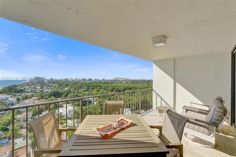 a view of an ocean and beach