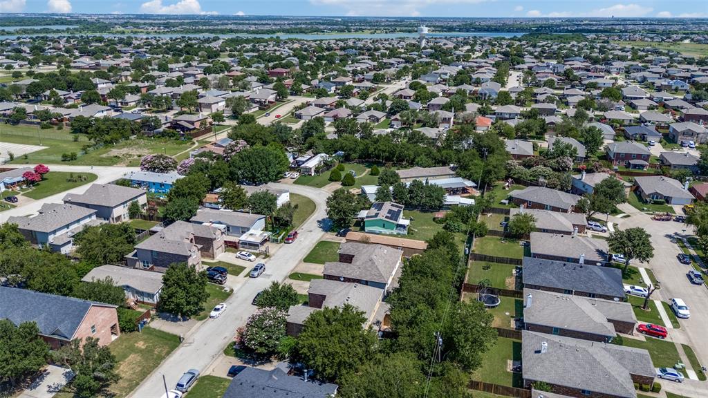 430 Woodgrove Drive, Unit A & B Little Elm, TX 75068 - Photo 17 of 20 an aerial view of residential houses with outdoor space