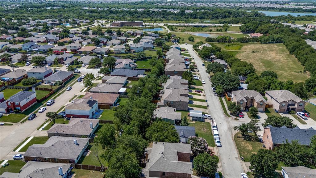 430 Woodgrove Drive, Unit A & B Little Elm, TX 75068 - Photo 19 of 20 an aerial view of a city with lots of residential buildings