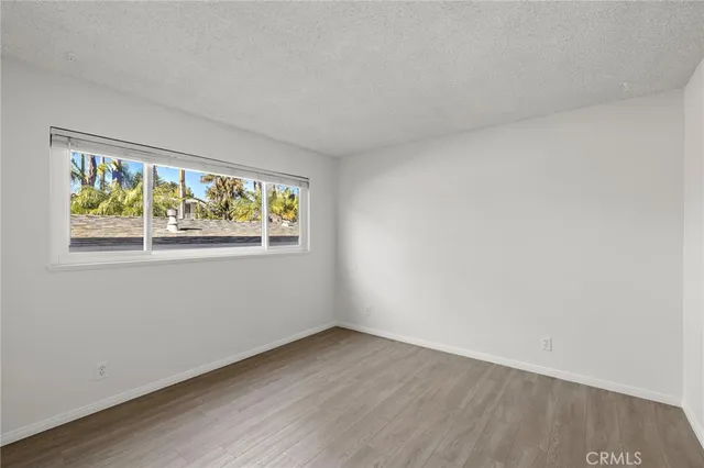 an empty room with window