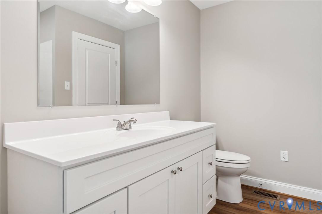 527 Salem Church Road Cumberland, VA 23040 - Photo 20 of 33 a bathroom with a sink and a toilet