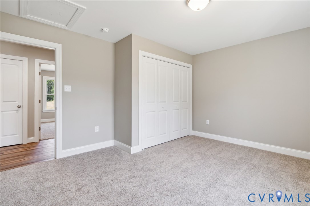 527 Salem Church Road Cumberland, VA 23040 - Photo 23 of 33 an empty room with closet area