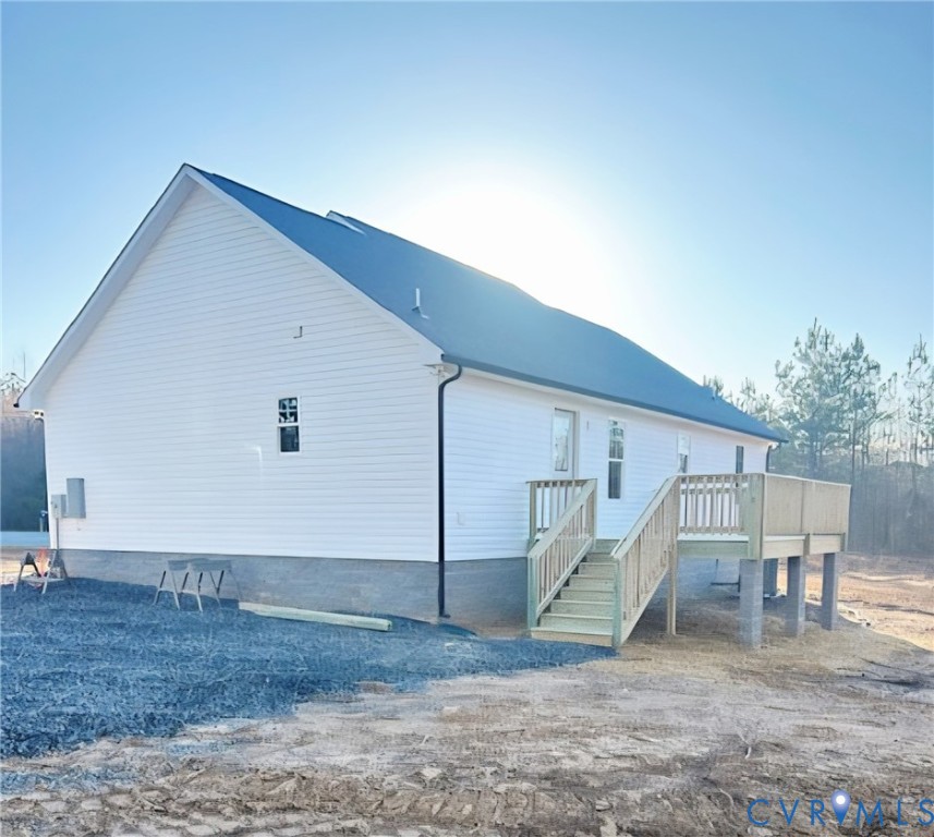 527 Salem Church Road Cumberland, VA 23040 - Photo 30 of 33 a view of a house with a yard
