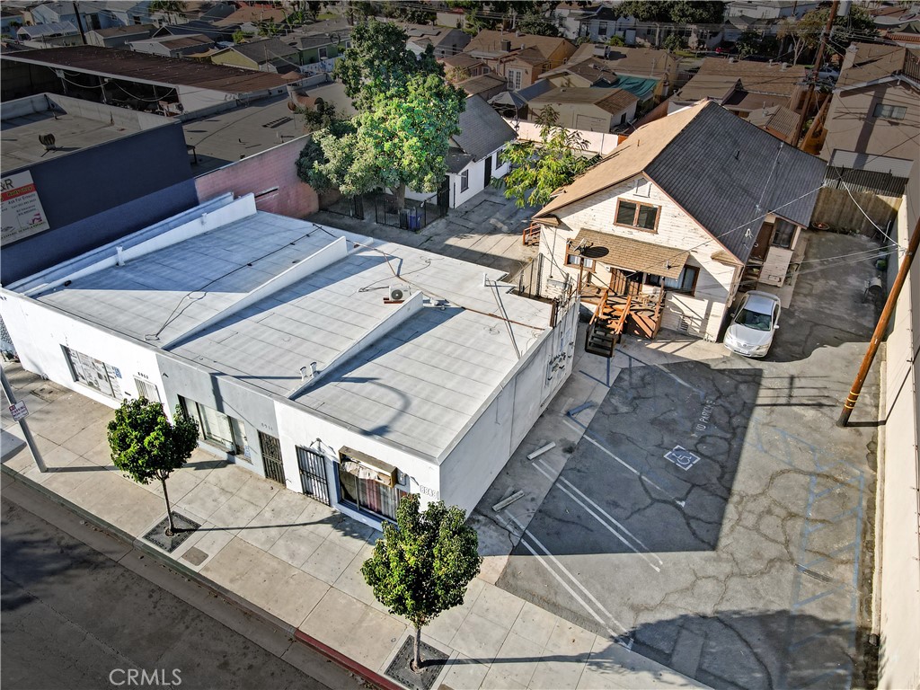 8949 Atlantic Avenue South Gate, CA 90280 - Photo 31 of 43 an aerial view of a house with a yard and potted plants