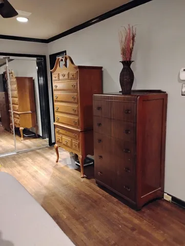 a view of room with closet