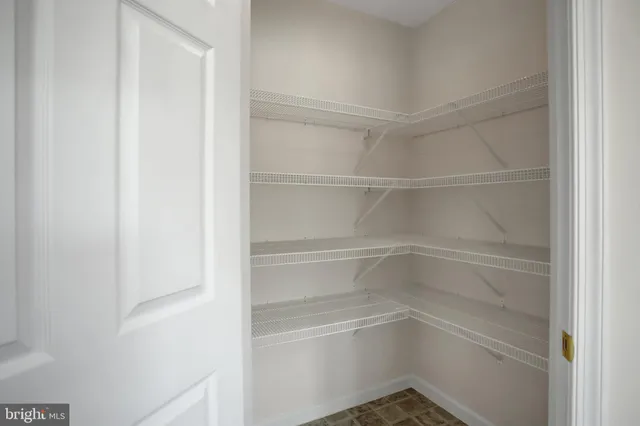 a view of empty room