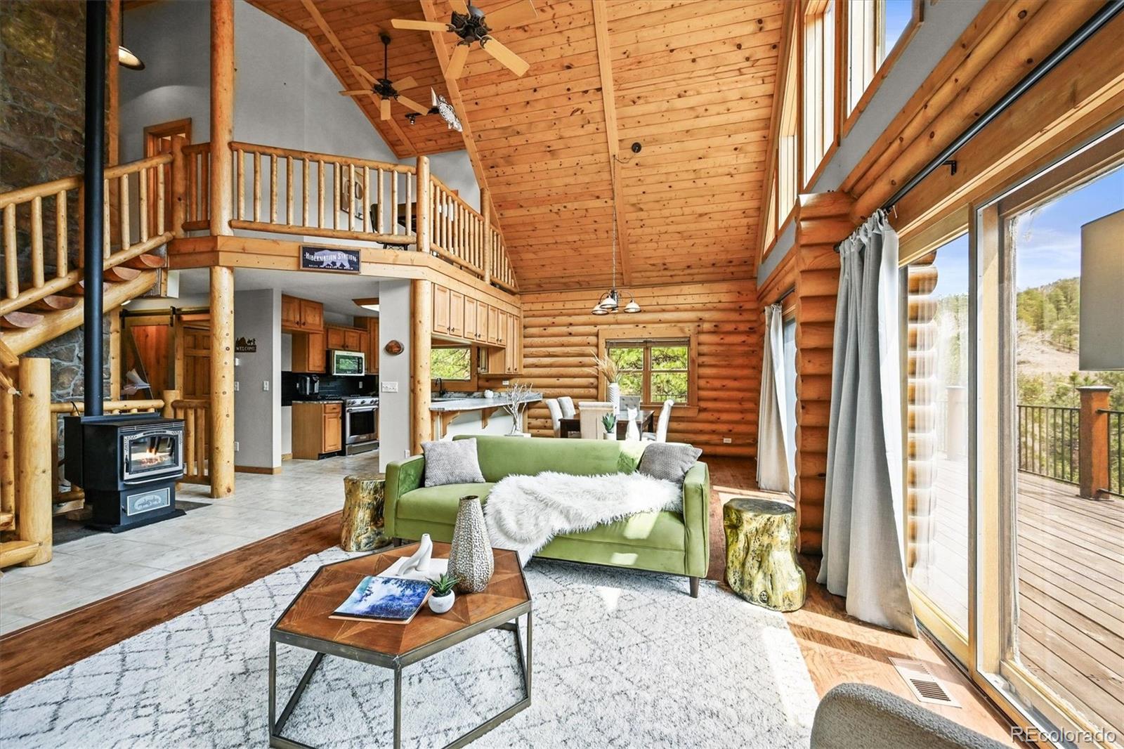 9868 South Overlook Road Sedalia, CO 80135 - Photo 4 of 50 a outdoor living space with furniture