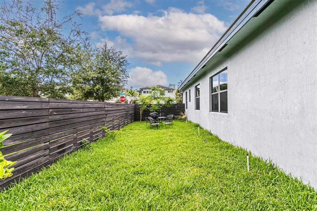 15901 Southwest 136 Way Miami, FL 33196 - Photo 30 of 34 a backyard of a house with lots of green space