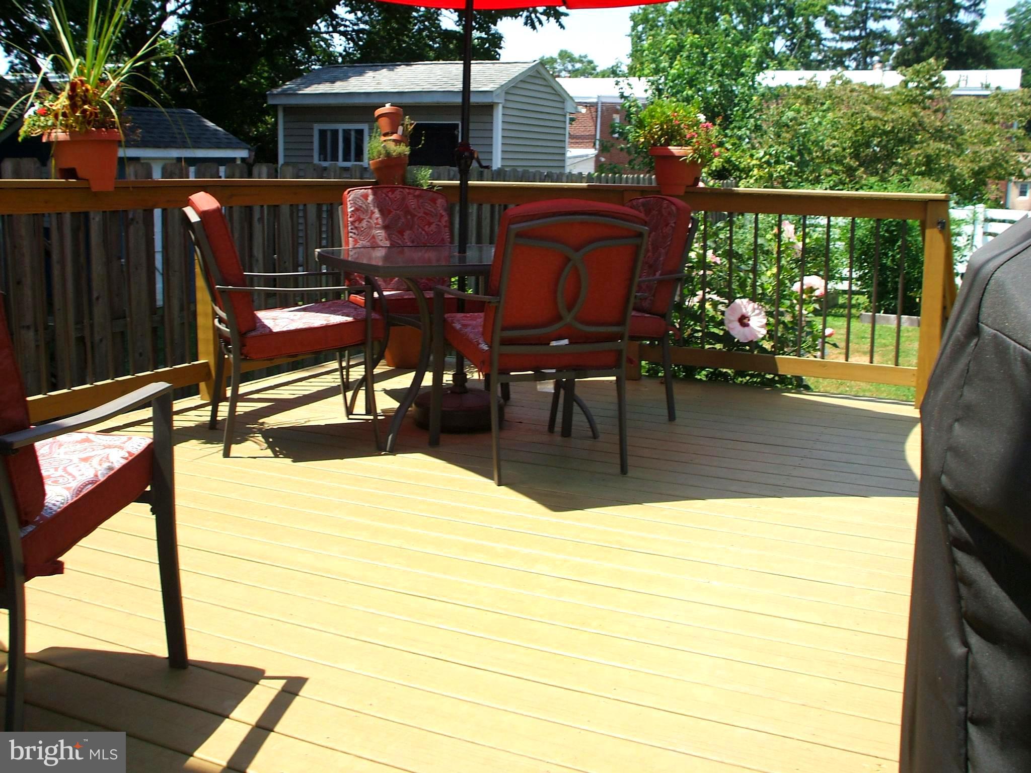 120 Summit Road Media, PA 19063 - Photo 12 of 27 Private Backyard Deck