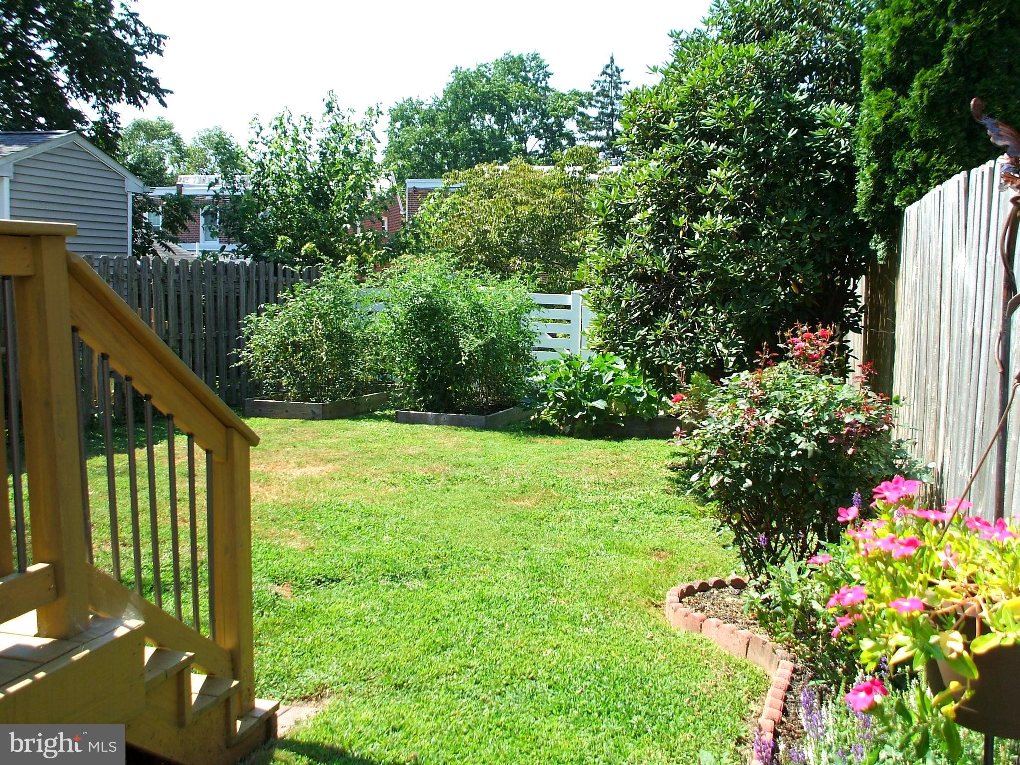 120 Summit Road Media, PA 19063 - Photo 22 of 27 Fenced Backyard