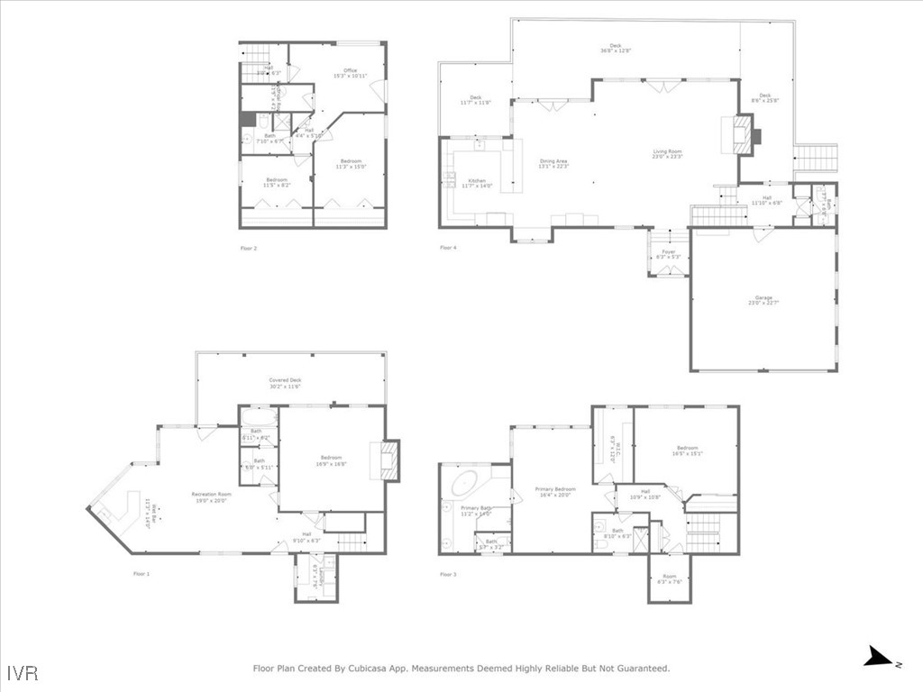 371 Mountain Lake Court Incline Village, NV 89451 - Photo 46 of 50 Floor Plans - All Floors