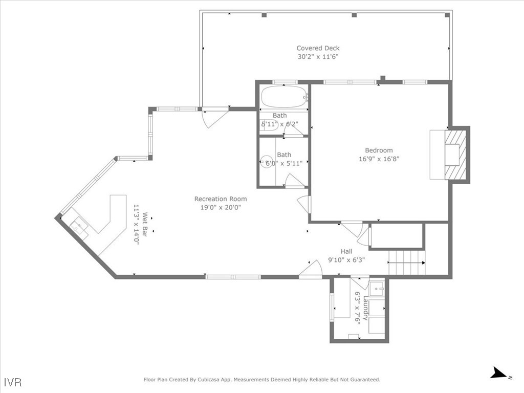 371 Mountain Lake Court Incline Village, NV 89451 - Photo 47 of 50 Floor Plans - 1st Floor