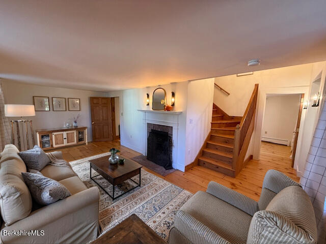 910 North Hoosac Road Williamstown, MA 01267 - Photo 13 of 25 Living room virtually staged