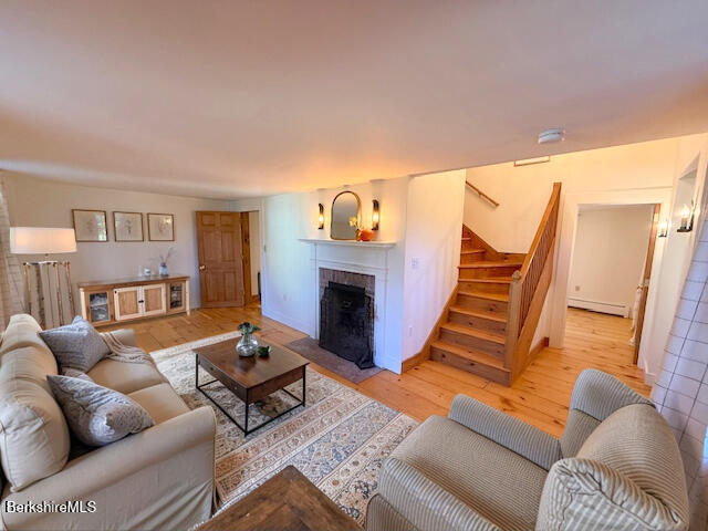 910 North Hoosac Road Williamstown, MA 01267 - Photo 13 of 25 Living room virtually staged
