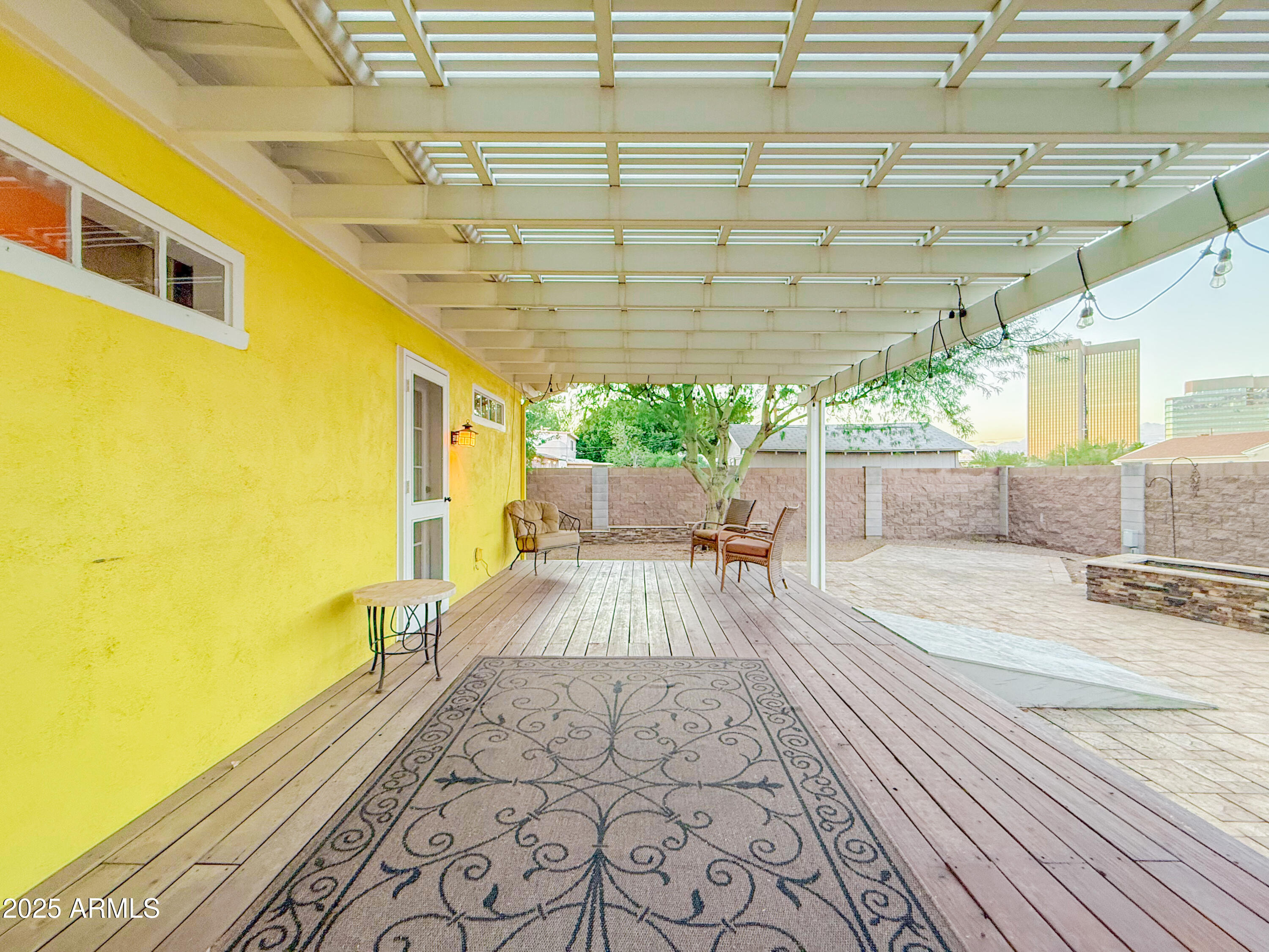 56 East Vernon Avenue Phoenix, AZ 85004 - Photo 24 of 29 a view of a balcony with wooden floor