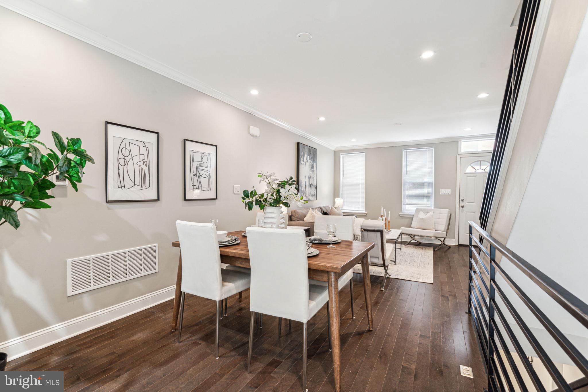 412 Tree Street Philadelphia, PA 19148 - Photo 11 of 43 Open first floor- living/dining