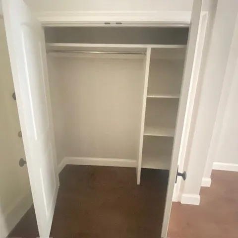 a view of closet