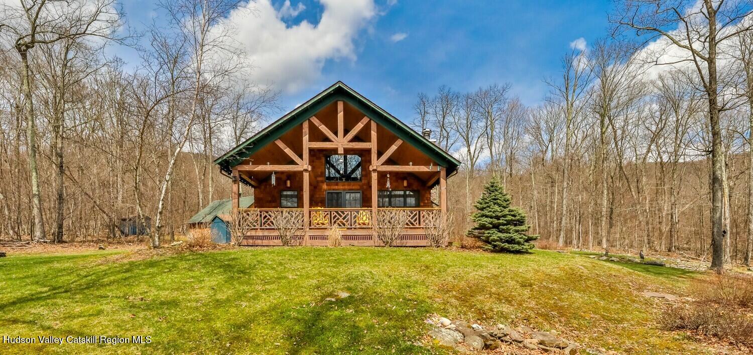 15 Hardwood Road West Kill, NY 12492 - Photo 16 of 53 a front view of a house with a yard