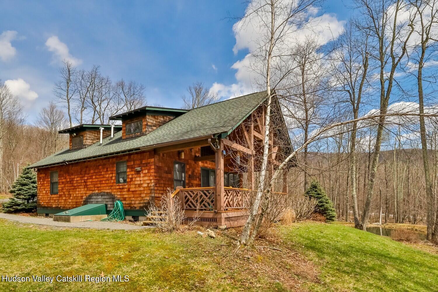 15 Hardwood Road West Kill, NY 12492 - Photo 18 of 53 a view of a house with a yard